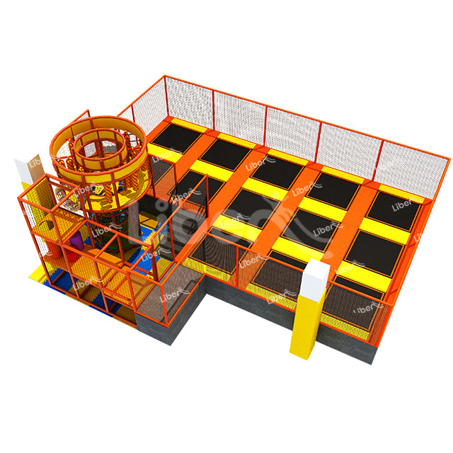 Hot selling Kids Indoor games sports equipment Trampoline with Safety Net