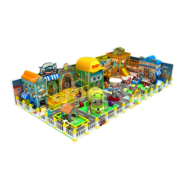 Traffic Town Indoor Activity Park Kids Car Play Centre 
