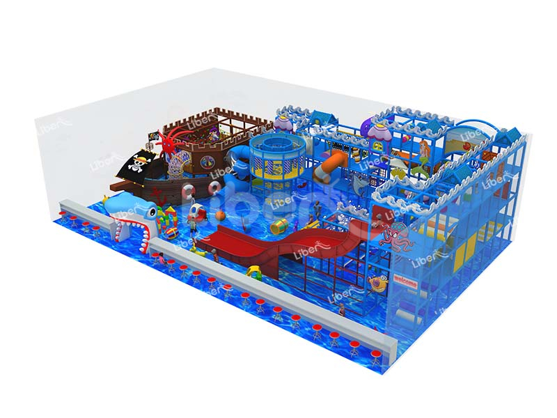  Children's Amusement Place Indoor Playground Pirate Ship