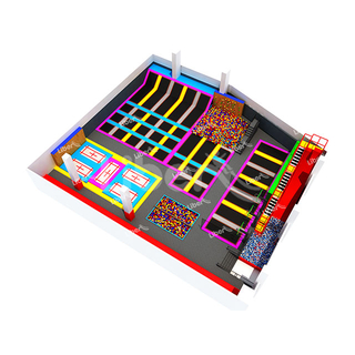 Large Indoor Trampoline Park Equipment Supplier 